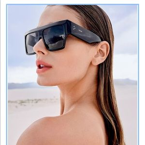 Celine Flat Top Sunglasses Black 52mm BRAND NEW